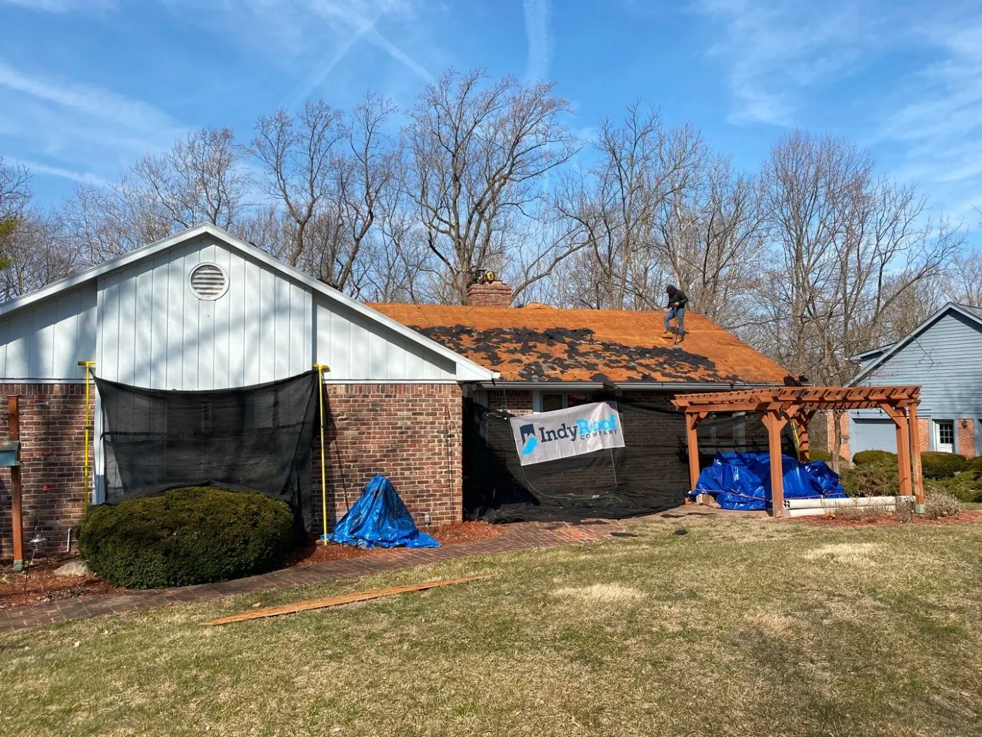 Vinyl siding replacement completed in Sweetbriar